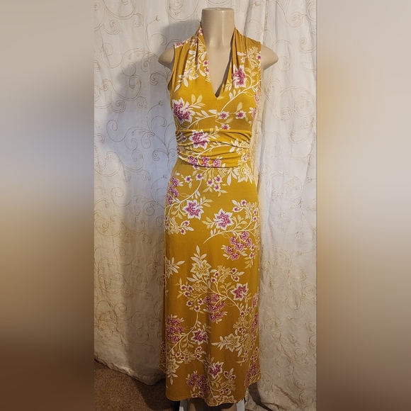 Vince Camuto Sleeveless Floral Getaway Maxi Dress sz XS - Picture 1 of 4